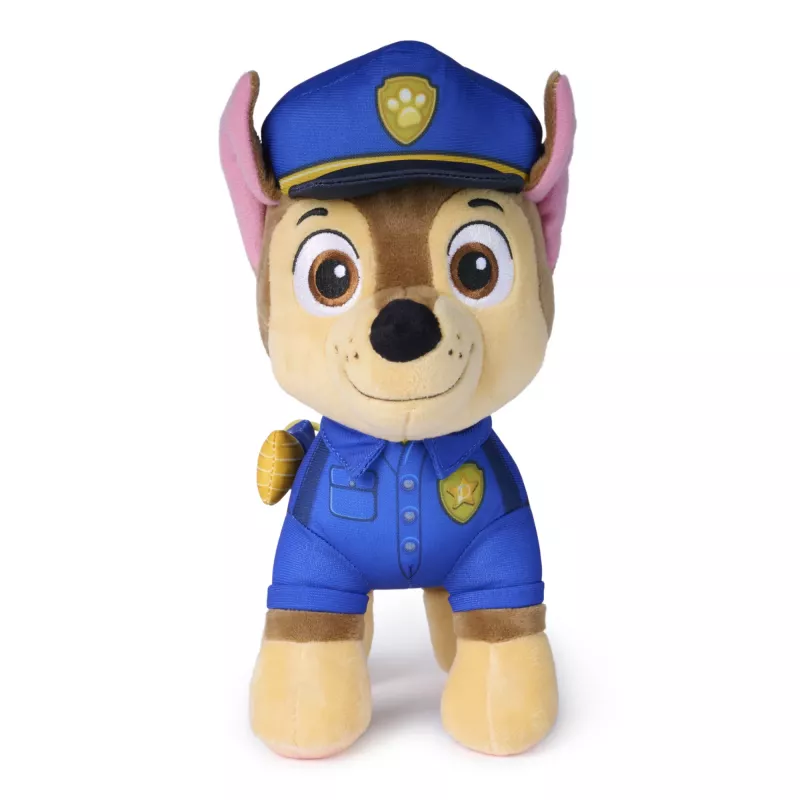 PAW Patrol: Search and Rescue Chase, Plüschtier mit Taschenlampen-Zubehör, Vorschulspielzeug, Kinderspielzeug für Jungen & Mädchen, ab 3 Jahren, 25,4 cm