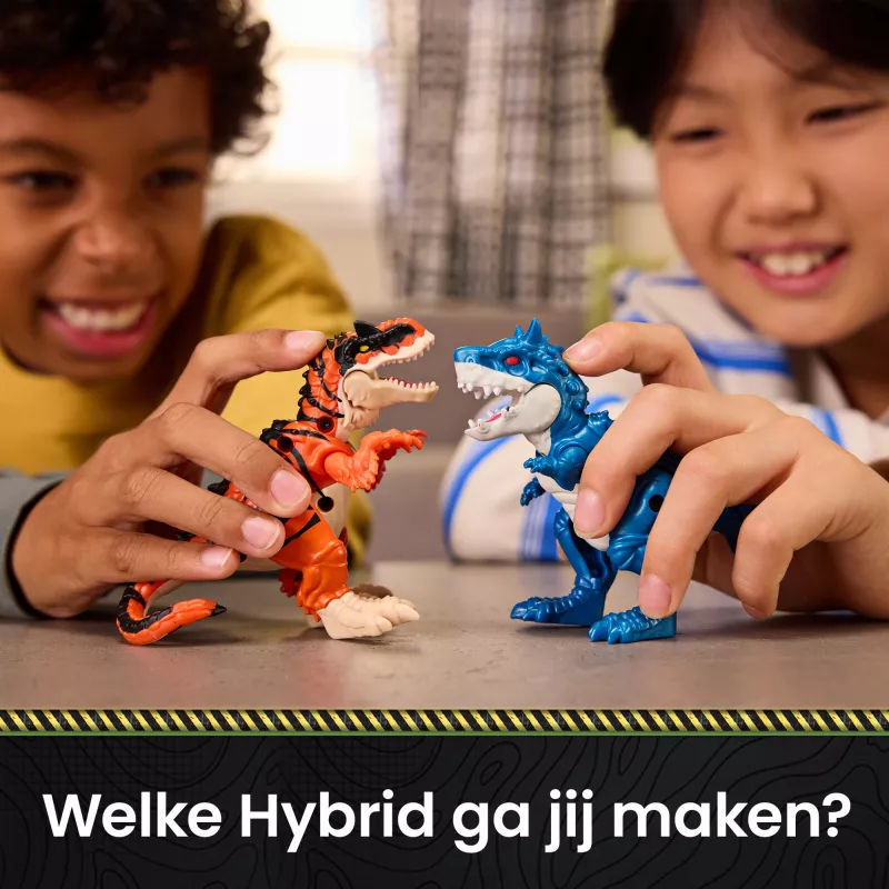 Primal Hatch Hybrid Hatchers Spielzeug-Dinosaurier & Ei, geheimnisvolle Mini-Dino-Kreatur, Kinderspielzeug für Jungen & Mädchen ab 5 Jahren, Ausführungen können variieren