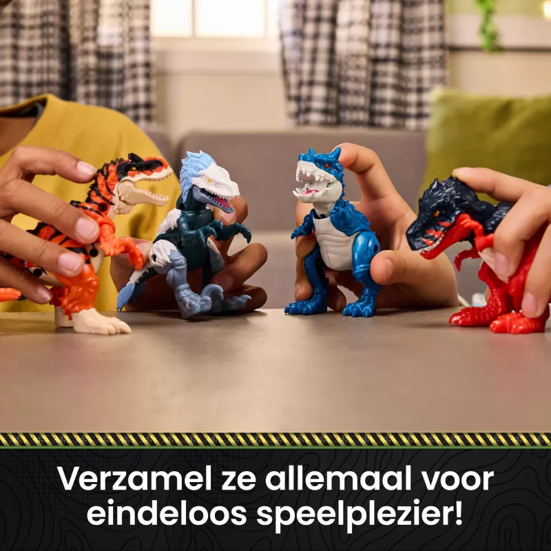 Primal Hatch Hybrid Hatchers Spielzeug-Dinosaurier & Ei, geheimnisvolle Mini-Dino-Kreatur, Kinderspielzeug für Jungen & Mädchen ab 5 Jahren, Ausführungen können variieren