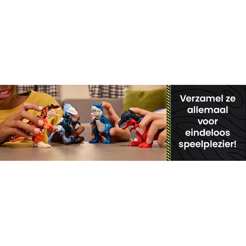 Primal Hatch Hybrid Hatchers Spielzeug-Dinosaurier & Ei, geheimnisvolle Mini-Dino-Kreatur, Kinderspielzeug für Jungen & Mädchen ab 5 Jahren, Ausführungen können variieren