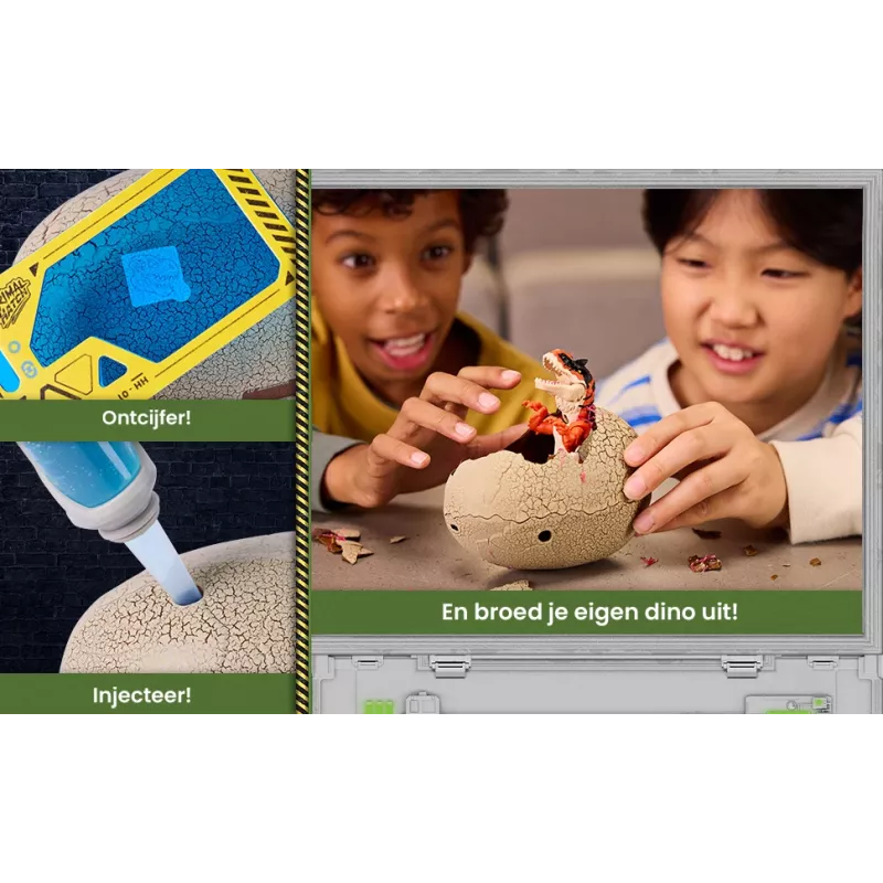 Primal Hatch Hybrid Hatchers Spielzeug-Dinosaurier & Ei, geheimnisvolle Mini-Dino-Kreatur, Kinderspielzeug für Jungen & Mädchen ab 5 Jahren, Ausführungen können variieren