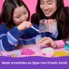 Kinetic Sand, Smoothie-Mixer-Spielset, Osternest-Füller, enthält 14 oz formbaren Spielsand, Werkzeuge und Eis-am-Stiel-Form, Spiellebensmittel-Spielzeug