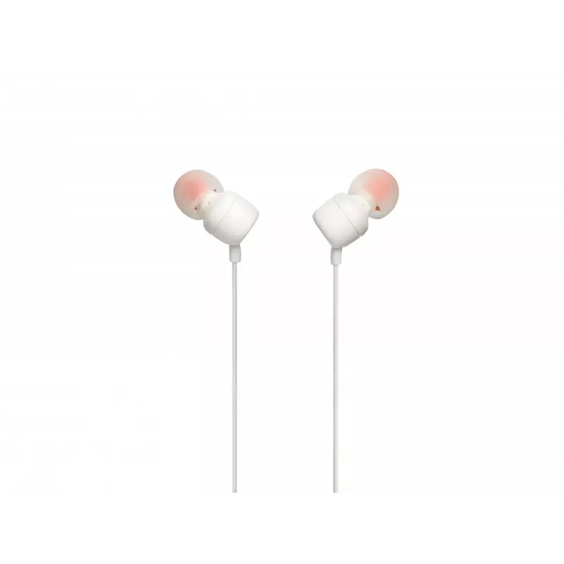 JBL Tune 110 WHITE, Kabelgebunden, 20 - 20000 Hz, Musik, Headset, Weiß