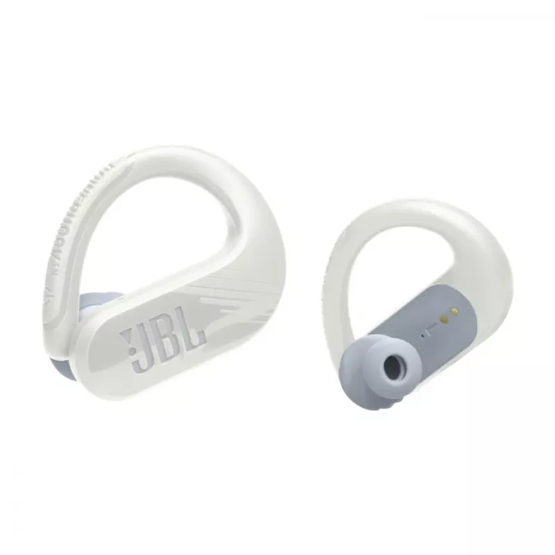 JBL Endurance PEAK 3 Headset True Wireless Stereo (TWS) Ohrbügel Anrufe/Musik/Sport/Alltag USB Typ-C Bluetooth Ladestation Weiß