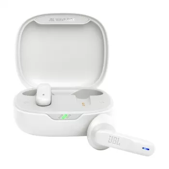 JBL Wave Flex Headset True Wireless Stereo (TWS) In-Ear Anrufe/Musik/Sport/Alltag Bluetooth Weiß
