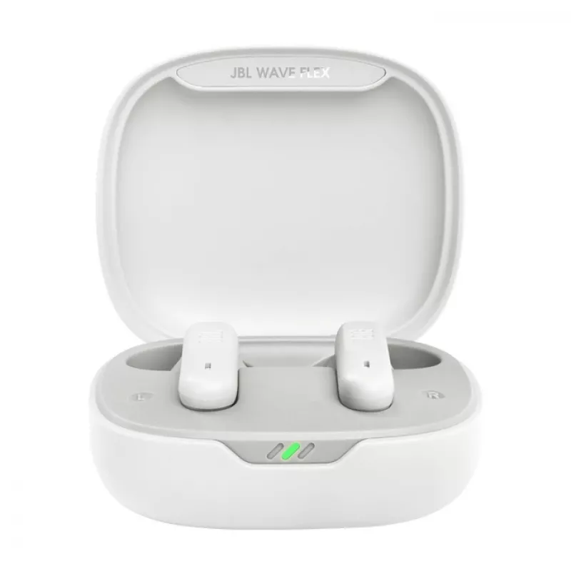 JBL Wave Flex Headset True Wireless Stereo (TWS) In-Ear Anrufe/Musik/Sport/Alltag Bluetooth Weiß