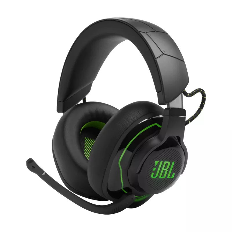 JBL Quantum 910X Headset Kabelgebunden & Kabellos Kopfband Gaming USB Type-C Bluetooth Schwarz, Grün