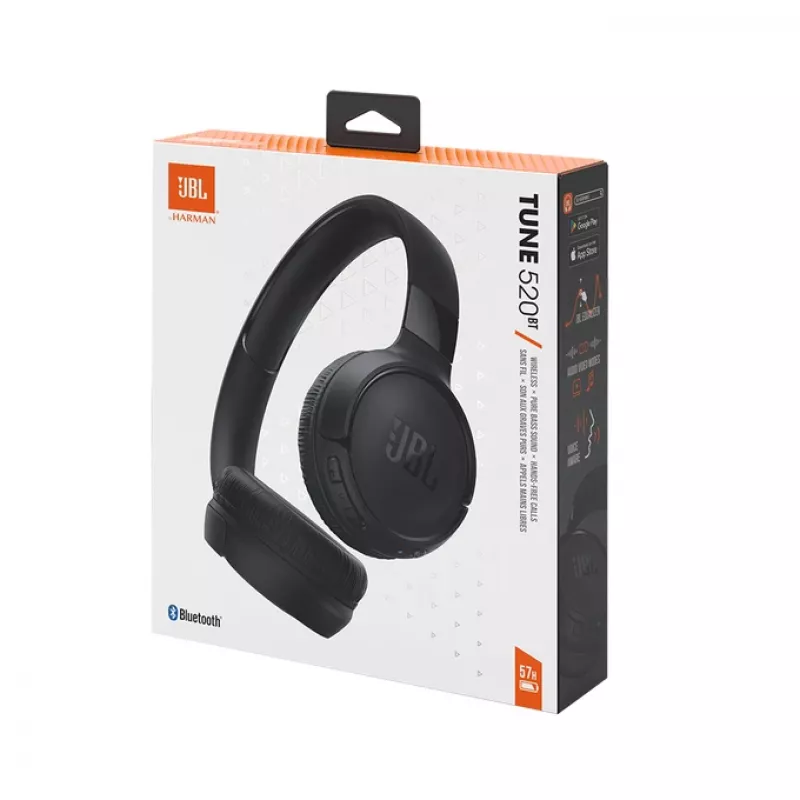 JBL Tune 520 BT Headset Kabellos Head-band Anrufe/Musik USB Type-C Bluetooth Schwarz