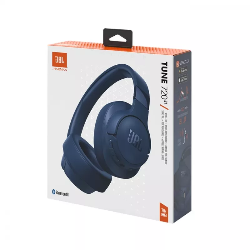 JBL Tune 720BT Headset Kabellos Kopfbügel Anrufe/Musik Bluetooth Blau