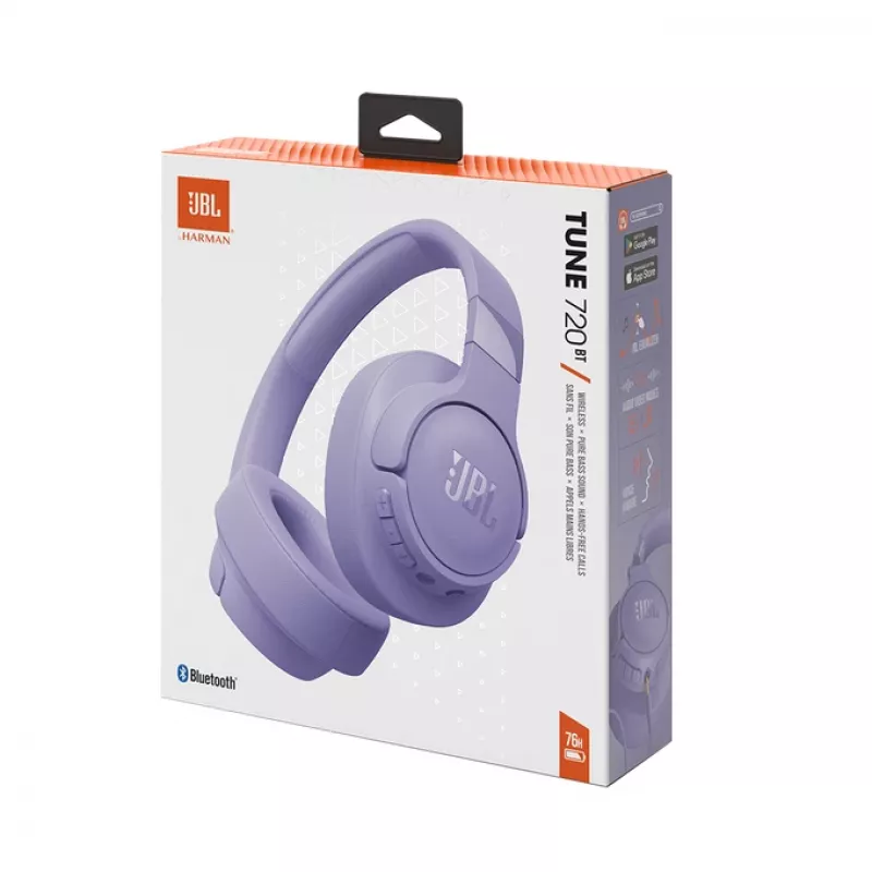 JBL Tune 720BT Headset kabellos Kopfbügel Anrufe/Musik Bluetooth Lila