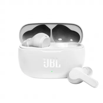 JBL Wave 200 TWS WEISS, Kabellos, 20 - 20000 Hz, Musik, 48 g, Headset, Weiß