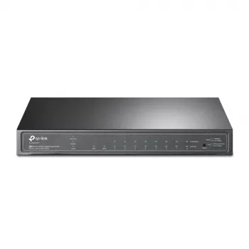 TP-Link JetStream 8-Port Gigabit Smart PoE+ Switch mit 2 SFP-Slots