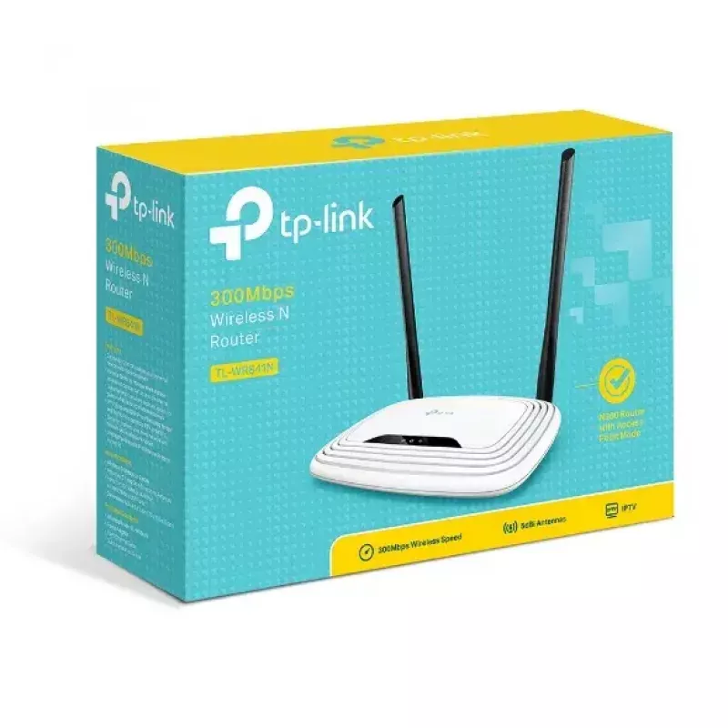 TP-Link TL-WR841N WLAN-Router Fast Ethernet Single-Band (2,4 GHz) Weiß