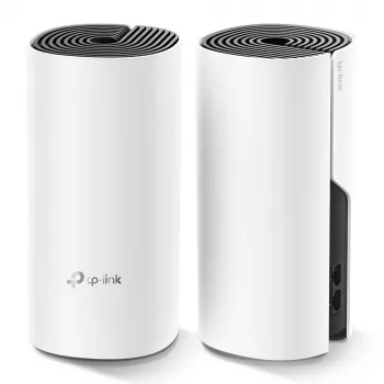 TP-Link AC1200 Ganzhaus-Mesh-WLAN-System, 2er-Pack, Weiß, Intern, Mesh-System, Strom, Status, Dualband (2,4 GHz / 5 GHz), Wi-Fi 5 (802.11ac)