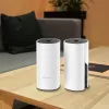 TP-Link AC1200 Ganzhaus-Mesh-WLAN-System, 2er-Pack, Weiß, Intern, Mesh-System, Strom, Status, Dualband (2,4 GHz / 5 GHz), Wi-Fi 5 (802.11ac)