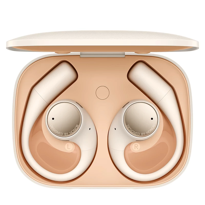 Honor Earbuds Open Headset Kabellos In-Ear Anrufe/Musik USB Typ-C Bluetooth Gold