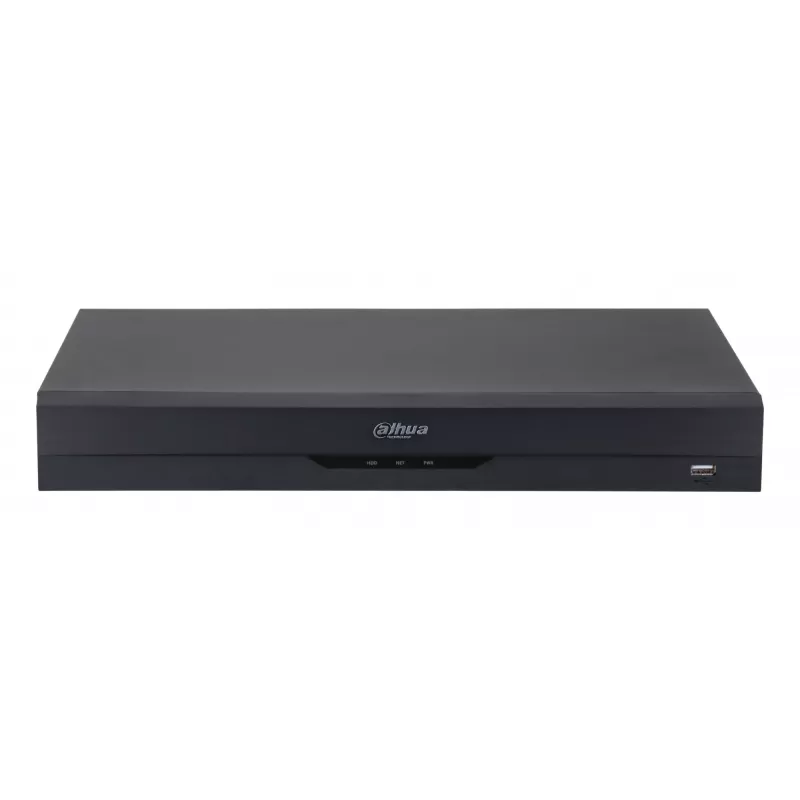 DVR Dahua Technology XVR5216AN-4KL-I3/T – 16-Kanal 4K (3840x2160), H.264/H.265, 1xRJ45, 1xUSB3.2, 1xUSB2.0, max. HDD 16 TB, Schwarz