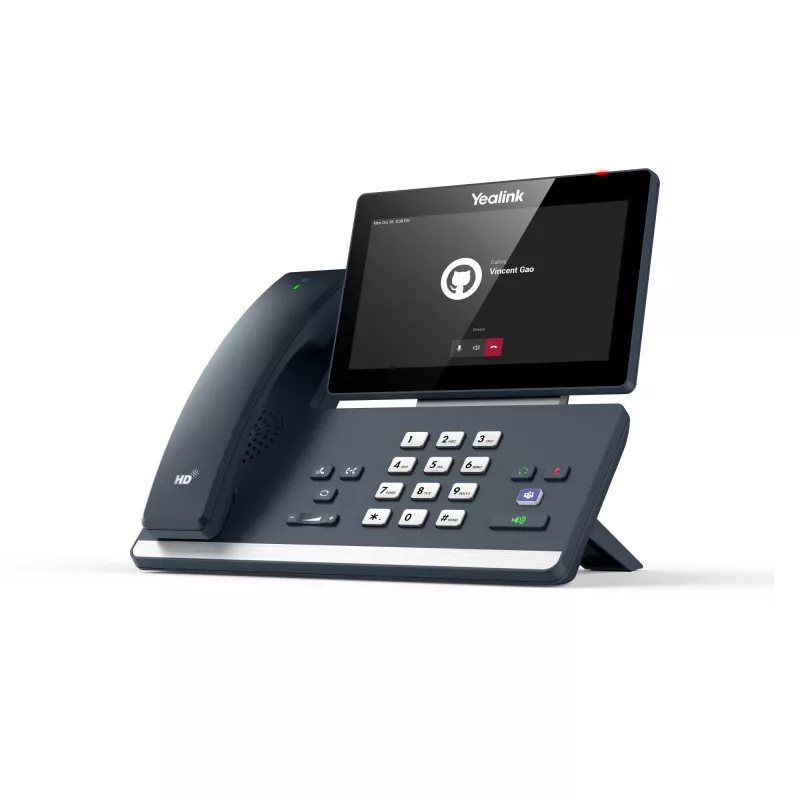 Yealink MP58-WH Microsoft Teams Edition, IP-Telefon, Grau, Kabelloses Mobilteil, Schreibtisch, Android, Microsoft Teams