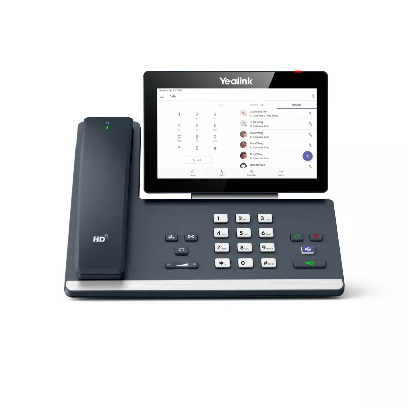 Yealink MP58-WH Microsoft Teams Edition, IP-Telefon, Grau, Kabelloses Mobilteil, Schreibtisch, Android, Microsoft Teams