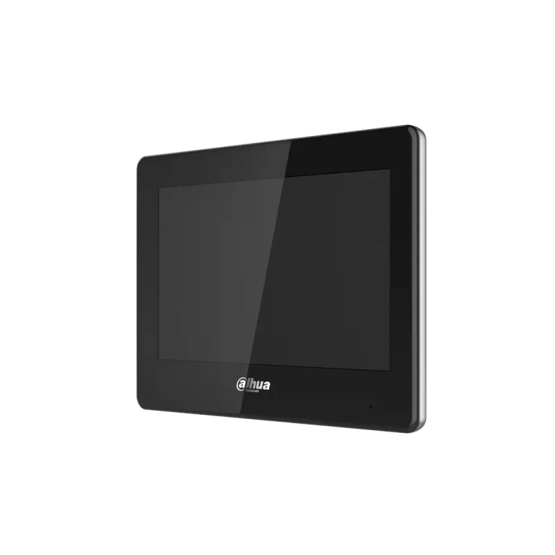 Display Dahua VTH5422HB — Innenmonitor-Display, 12V DC, 6 W typisch, Ethernet 10/100 Mbit/s, schwarz