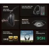 Ugreen HiTune Max5 Headset Kabelgebunden & Kabellos Head-band Anrufe/Musik Bluetooth Schwarz