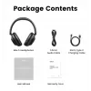 Ugreen HiTune Max5 Headset Kabelgebunden & Kabellos Head-band Anrufe/Musik Bluetooth Schwarz