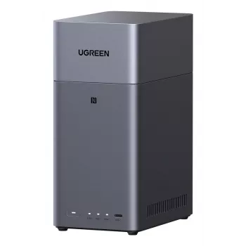 Network-attached storage UGREEN NASync DH2300 — Rockchip A76/A55 2,2 GHz, 4 GB RAM, 2x SATA, 1x GbE, 2x USB 3.2, USB-C, HDMI