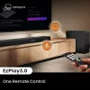 Soundbar Hisense AX5140Q 5.1.4 Dolby Atmos, 600 W RMS, kabelloser Subwoofer 280 W, schwarz