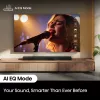 Soundbar Hisense AX5140Q 5.1.4 Dolby Atmos, 600 W RMS, kabelloser Subwoofer 280 W, schwarz