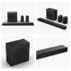 Soundbar Hisense AX5140Q 5.1.4 Dolby Atmos, 600 W RMS, kabelloser Subwoofer 280 W, schwarz