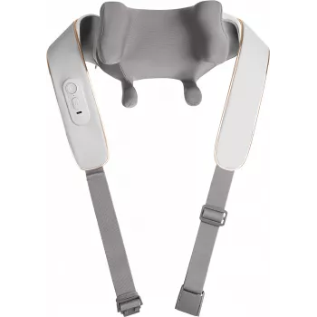 Nacken- und Schultermassagegerät SKG H5 Mini — Kompression & Vibration, integrierter Akku, 10 W, grau