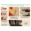 SKG VS500 Massagekissen – Knetmassage, batteriebetrieben 10 W, integrierter Akku, Grau