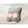 SKG VS500 Massagekissen – Knetmassage, batteriebetrieben 10 W, integrierter Akku, Grau