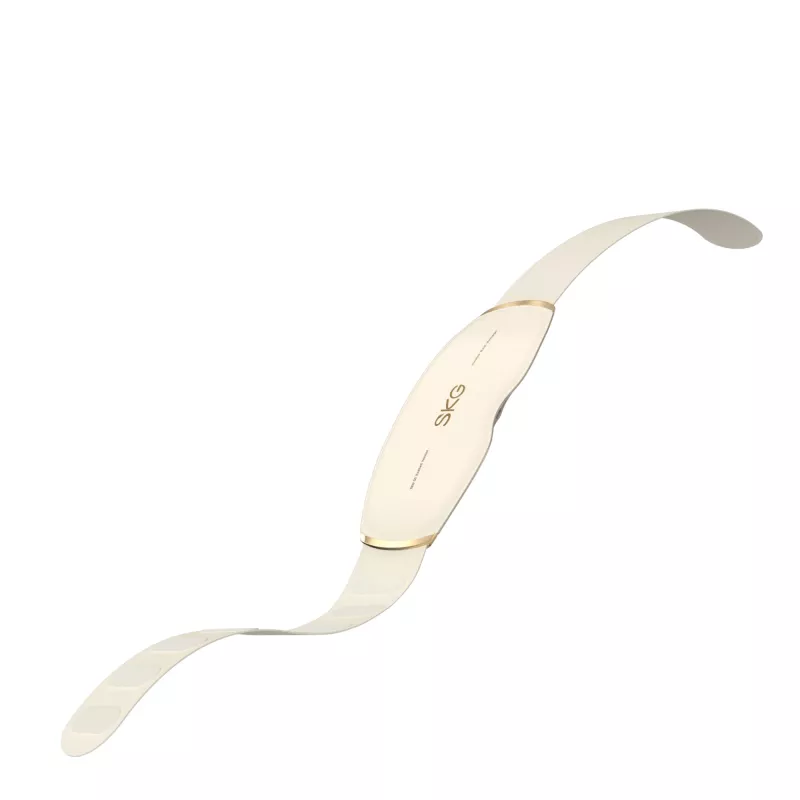 Taillenmassagegerät SKG GS500 — EMS und Vibration, eingebauter Akku, 10 W, Weiß