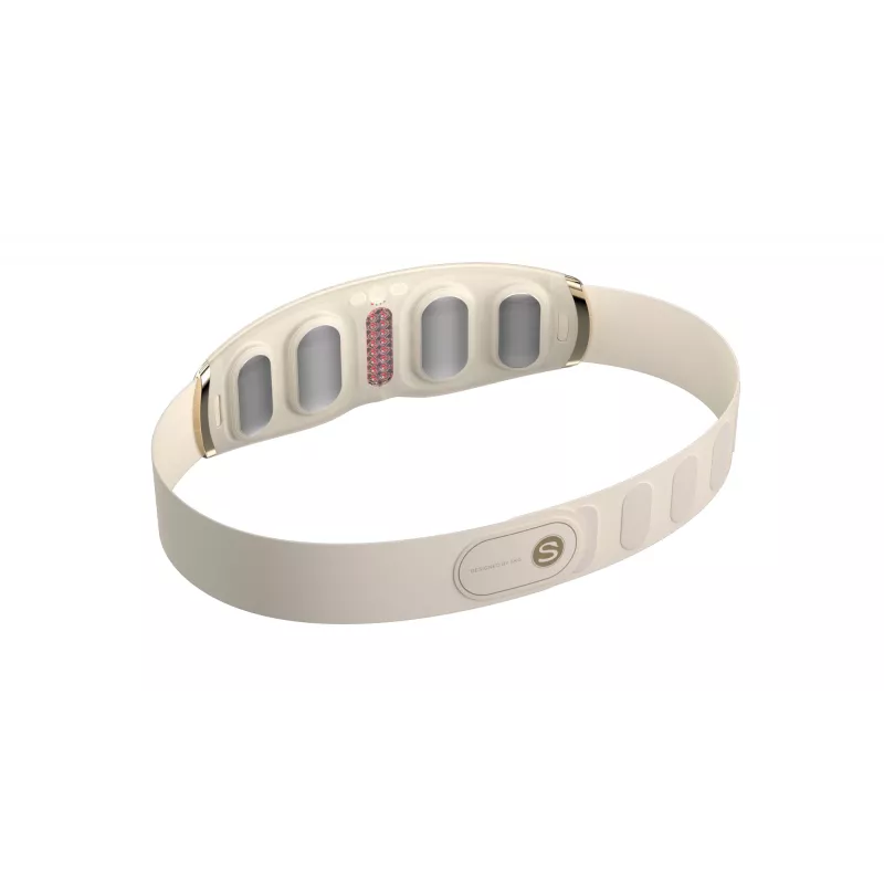 Taillenmassagegerät SKG GS500 — EMS und Vibration, eingebauter Akku, 10 W, Weiß