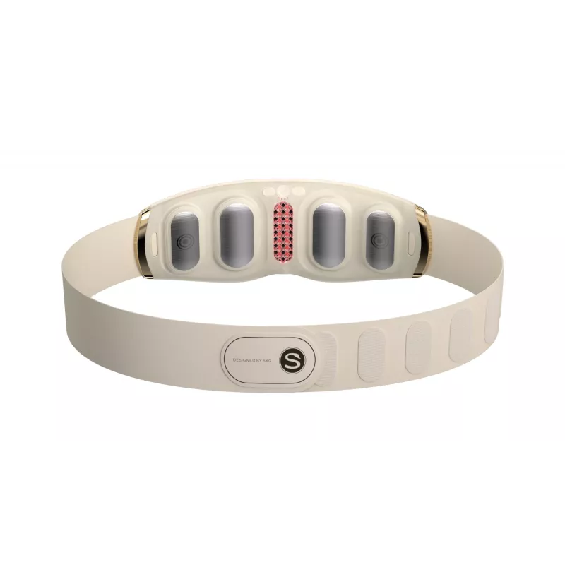 Taillenmassagegerät SKG GS500 — EMS und Vibration, eingebauter Akku, 10 W, Weiß