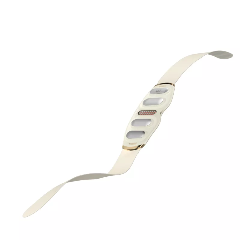 Taillenmassagegerät SKG GS500 — EMS und Vibration, eingebauter Akku, 10 W, Weiß