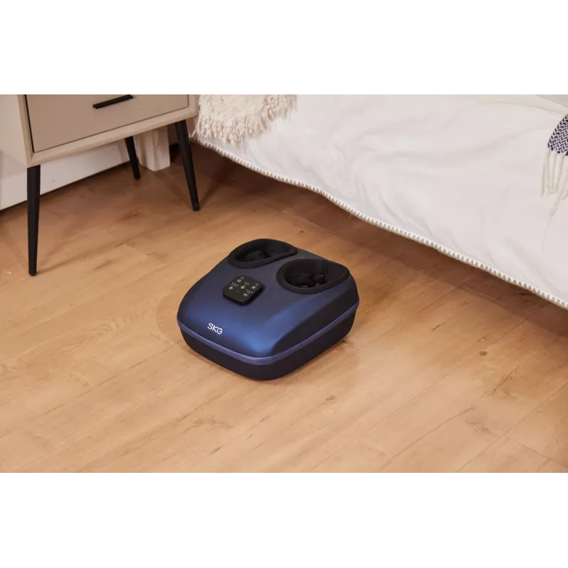 SKG YS100 – Grau, Knetmassage, Fuß, Grau, Kunststoff, Tasten, 12 Köpfe