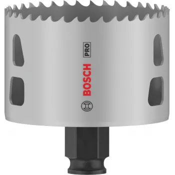 Bosch PRO Multi Material PC Plus, 44/73 mm, Einzeln, Bohrer, Trockenbau, Metall, Nichteisenmetall, Kunststoff, Weichholz, Schwarz, Grau, Kobaltstahl, Kobaltlegierungs-Schnellarbeitsstahl (HSS-Co)