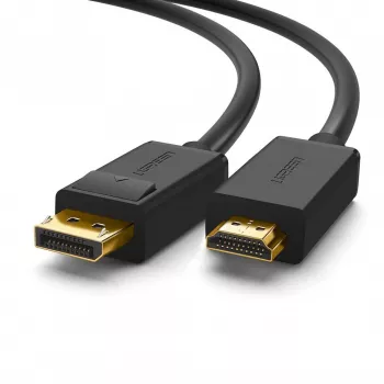 Ugreen 10202 Videokabel-Adapter 2 m DisplayPort HDMI Schwarz