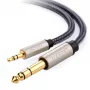 Audiokabel Ugreen 10628 2m 6,35mm auf 3,5mm Stecker Schwarz