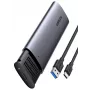 SSD-Gehäuse Ugreen 10903 M.2 Schwarz Grau 2 TB 5 Gbit/s