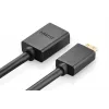 HDMI-Kabel Ugreen 20137 Mini-HDMI Stecker auf HDMI Buchse Schwarz Gold