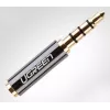 Ugreen Adapter 2,5 mm (Buchse) auf 3,5 mm (Stecker) Micro-Klinke auf Mini-Klinke Adapter schwarz (20502)