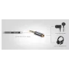 Ugreen Adapter 2,5 mm (Buchse) auf 3,5 mm (Stecker) Micro-Klinke auf Mini-Klinke Adapter schwarz (20502)