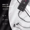 Mobiltelefonkabel Ugreen 30632 USB-C auf 3,5 mm Schwarz