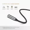 Mobiltelefonkabel Ugreen 30632 USB-C auf 3,5 mm Schwarz