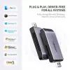 Kartenleser UGREEN 50541 USB 3.2 Gen 1 (3.1 Gen 1) — CF, SD, MicroSD, Memory Stick, Stahl, 5000 Mbit/s