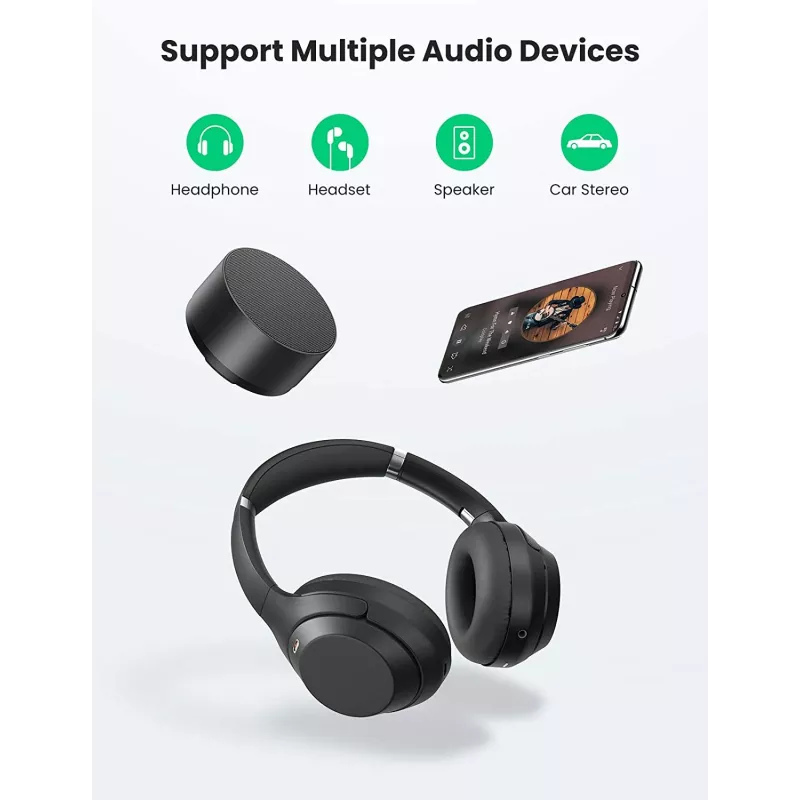 Ugreen AV154 Schwarz, Grau