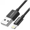 Ugreen 80823 US155 Handykabel Schwarz 2 m USB A Lightning